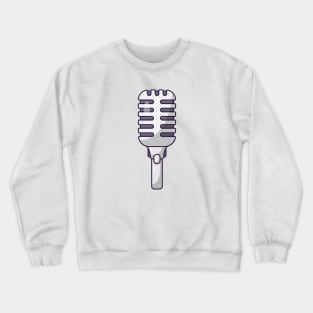 Retro Mic Crewneck Sweatshirt